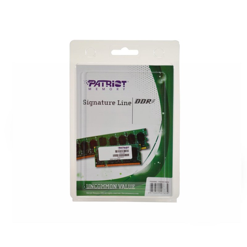 Patriot/ SO-DIMM DDR3/ 4GB/ 1600MHz/ CL11/ 1x4GB - obrázek č. 1