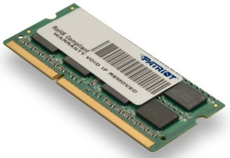Patriot/ SO-DIMM DDR3/ 4GB/ 1333MHz/ CL9/ 1x4GB - obrázek produktu