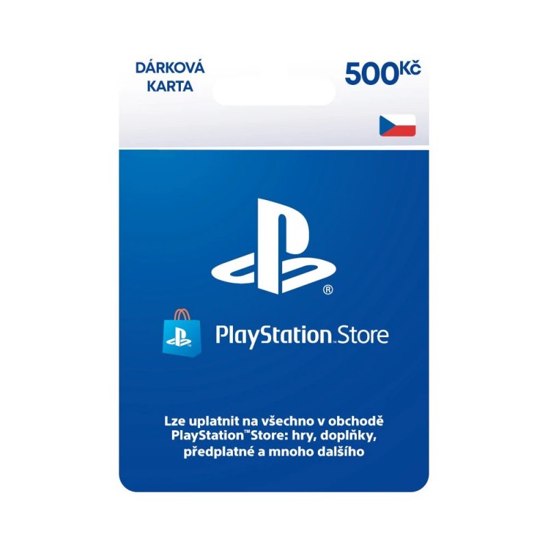 PlayStation Live Cards 500Kč Hang pro CZ PS Store - obrázek produktu