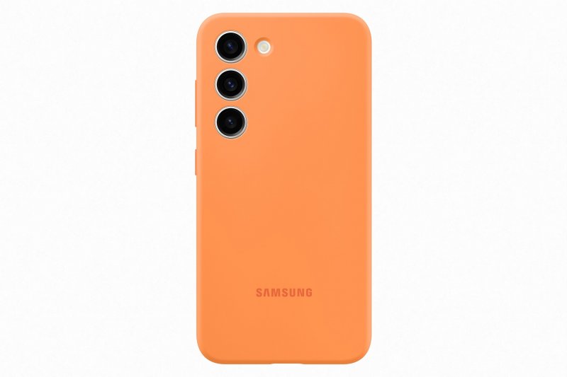 Samsung Silikonový zadní kryt pro Samsung Galaxy S23+ Orange - obrázek produktu