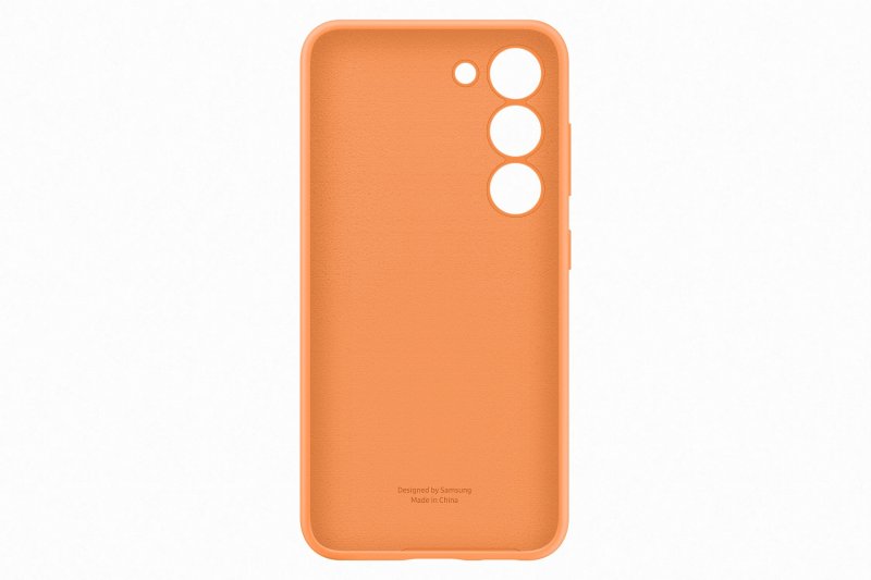 Samsung Silikonový zadní kryt pro Samsung Galaxy S23+ Orange - obrázek č. 2