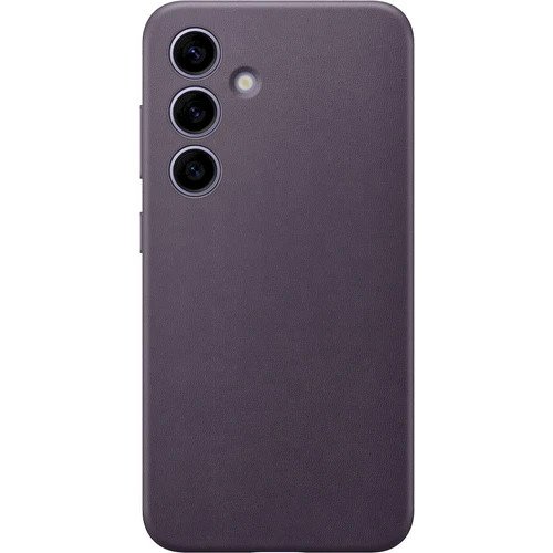 Samsung Zadní kryt z veganské kůže S24 Dark Violet - obrázek produktu