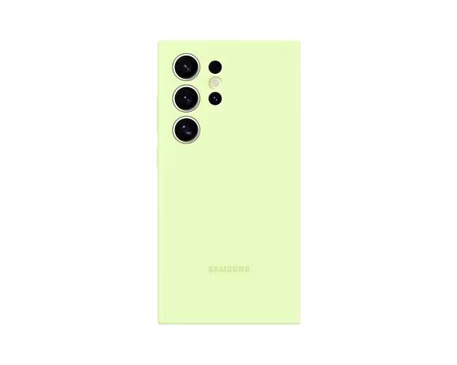 Samsung Silikonový zadní kryt S24 Ultra Light Green - obrázek produktu