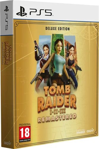 PS5 - Tomb Raider I-III Remastered Starring Lara Croft: Deluxe Edition - obrázek produktu