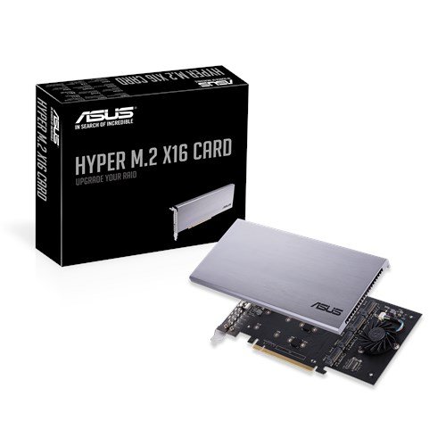 ASUS HYPER M.2 X16 CARD V2 - adaptér M.2 do PCIe - obrázek produktu