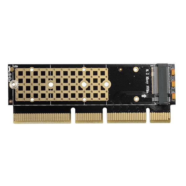 AXAGON PCEM2-1U, PCIe x16/ x8/ x4 - M.2 NVMe M-key slot adaptér, 1U - obrázek č. 3