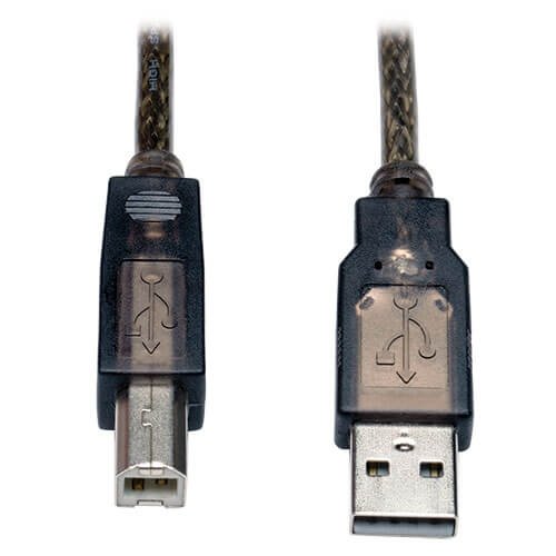Tripplite Prodlužovací kabel aktivní USB-A, USB-B 2.0 s opakovačem (Samec/ Samec), 7.62m - obrázek č. 1