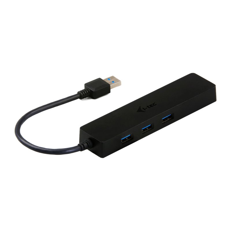 i-tec USB 3.0 SLIM HUB 3 Port With Gigabit LAN - obrázek č. 2