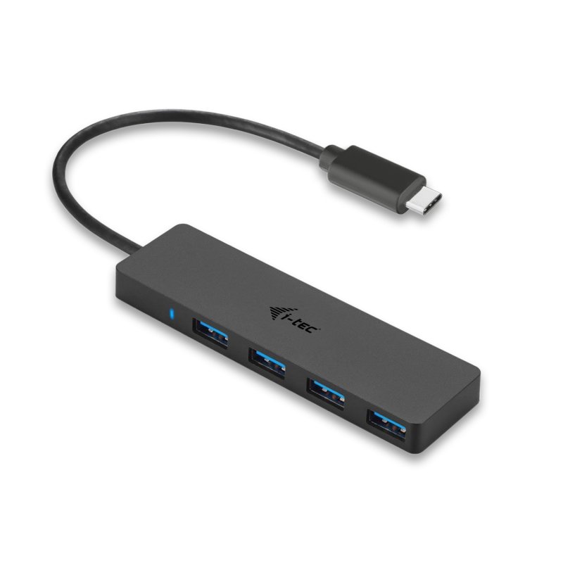 i-tec USB 3.1 Type C SLIM HUB 4 Port passive - obrázek produktu