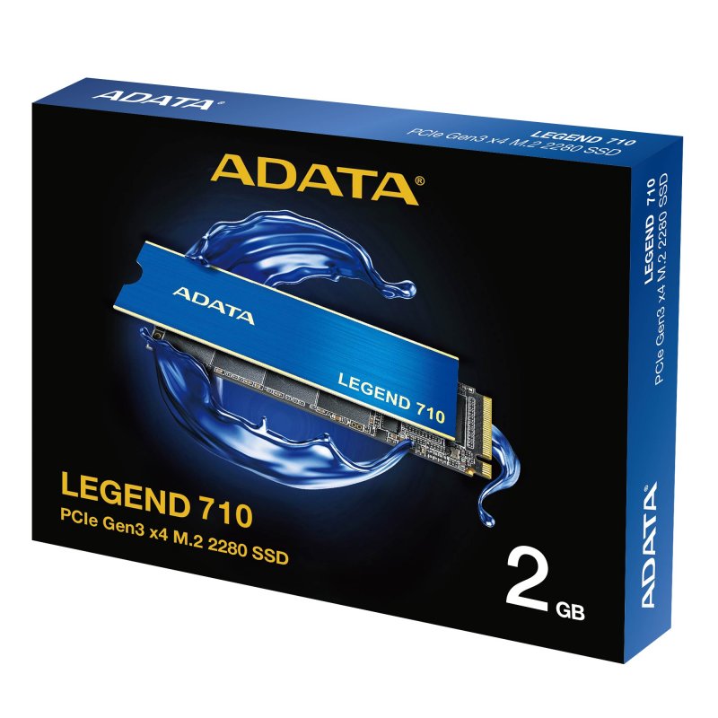 ADATA LEGEND 710/ 2TB/ SSD/ M.2 NVMe/ Modrá/ Heatsink/ 3R - obrázek č. 2