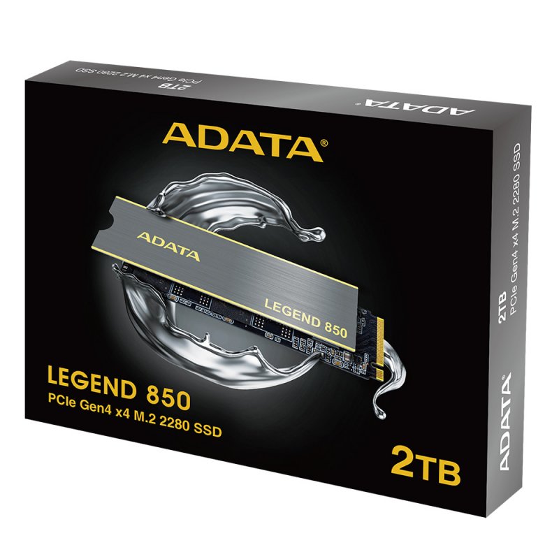 ADATA LEGEND 850/ 2TB/ SSD/ M.2 NVMe/ Zlatá/ Heatsink/ 5R - obrázek č. 3