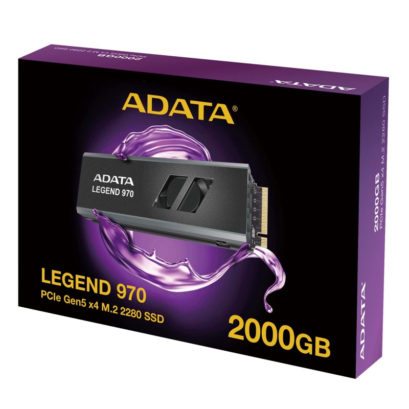 ADATA LEGEND 970/ 2TB/ SSD/ M.2 NVMe/ Černá/ 5R - obrázek č. 3
