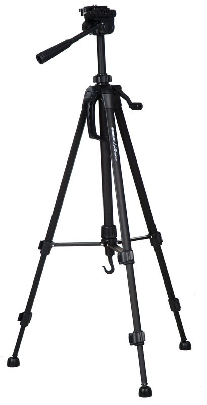 Braun LW 130S stativ (50-135 cm, 850 g, 3-směrná hlava, max.3,5kg, černý) - obrázek č. 1
