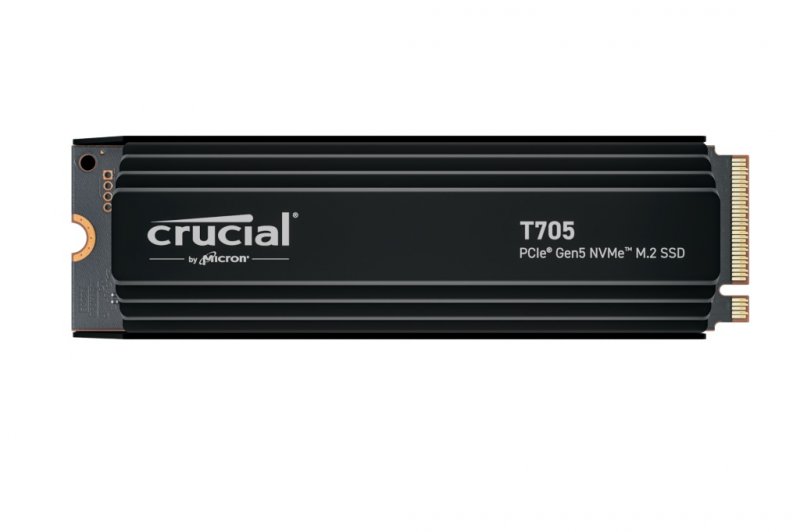 Crucial T705/ 2TB/ SSD/ M.2 NVMe/ Černá/ Heatsink/ 5R - obrázek produktu