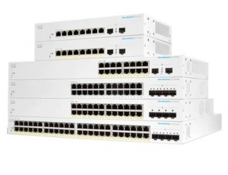 Cisco Bussiness switch CBS220-8P-E-2G-EU - obrázek produktu