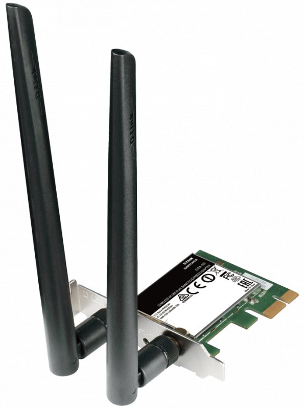 D-Link DWA-582 WiFi AC1200 DualBand PCIe Adapter - obrázek č. 1