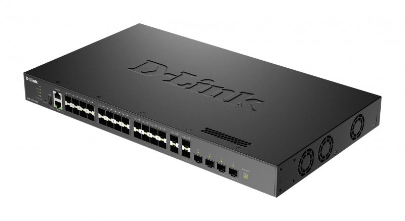 D-Link DXS-3410-32SY/ E 10G Layer 3 Stackable Managed Switch, 28x 10G SFP+, 4x 25G SFP28 - obrázek č. 1