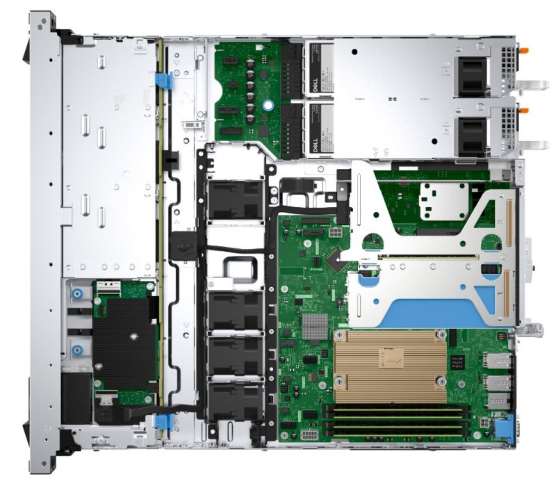 Dell server PowerEdge R360 E-2436/ 16GB/ 1x480 SSD/ 8x2,5"/ H755/ 3NBD Basic/ 1x 700W - obrázek č. 4