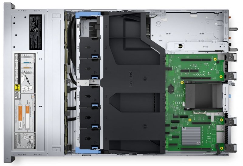 Dell Server PowerEdge R550 Xeon Silver 4309Y/ 16G/ 1x480 SSD/ 8x3,5"/ 2xSFP+/ 2x1100W/ 3Y NBD - obrázek č. 1
