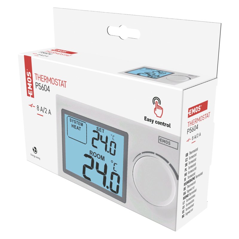 EMOS Manuální termostat-drát P5604 - obrázek č. 3