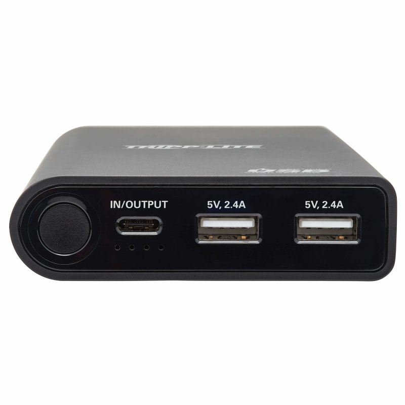 Tripplite Power Bank, přenosná nabíječka, 1x USB-C PD, 2x USB-A, 20100mAh, Li-Ion, USB-IF, černá - obrázek č. 1