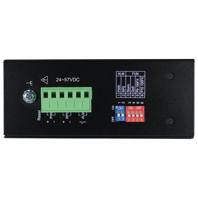 Tripplite Přepínač 8xzdroj Unmanaged Ethernet Switch,10/ 100/ 1000Mb/ s,2GbE SFP,PoE+30W,-40°+75°C, DIN - obrázek č. 3