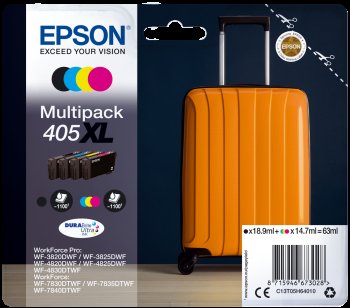 Epson Multipack 4 Colours 405XL DURABrite Ultra Ink - obrázek produktu