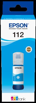 Epson 112 EcoTank Pigment Cyan ink bottle - obrázek produktu