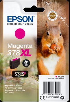 Epson Singlepack Magenta 378 XL Claria Photo HD - obrázek produktu