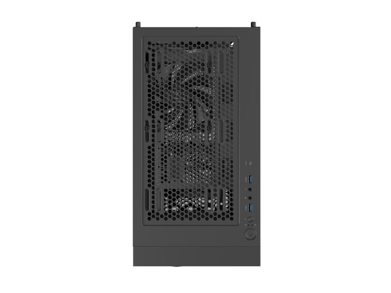 Počítačová skříň Genesis DIAXID 605F MIDI. USB-C. černá/ Midi Tower/ Transpar./ Černá - obrázek č. 9