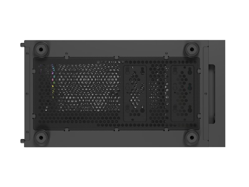 Počítačová skříň Genesis DIAXID 605 ARGB. MIDI. USB-C. černá/ Midi Tower/ Transpar./ Černá - obrázek č. 7
