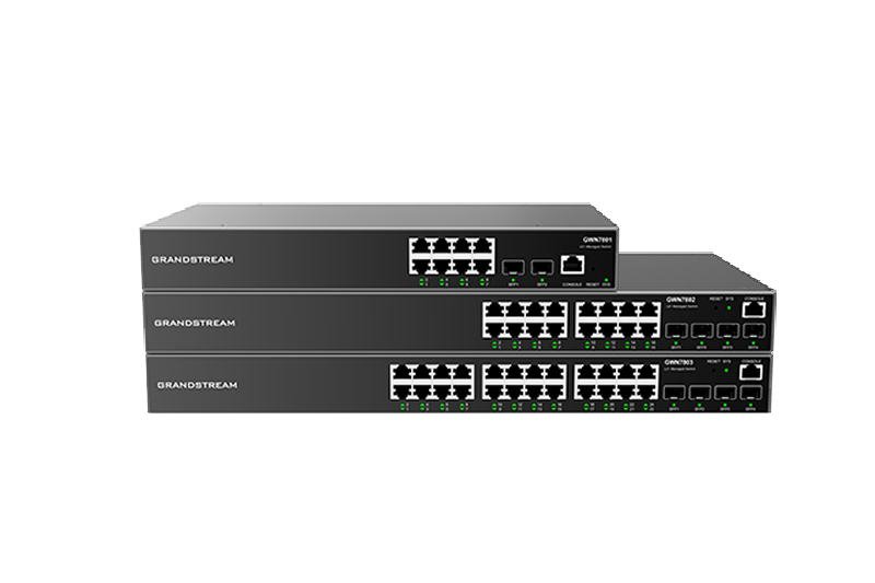 Grandstream GWN7801P Managed Network PoE Switch 8 1Gbps portů s PoE, 2 SFP porty - obrázek č. 3