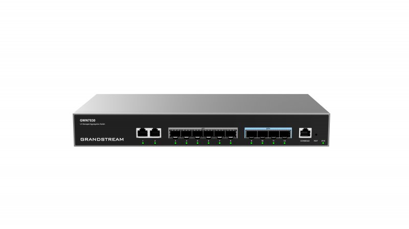 Grandstream GWN7830 Layer 3 Managed Network Switch 6 SFP /  4 SFP+ /  2 GbE porty - obrázek č. 1