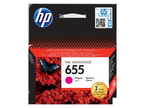 HP 655 purpurová inkoustová kazeta, CZ111AE - obrázek produktu