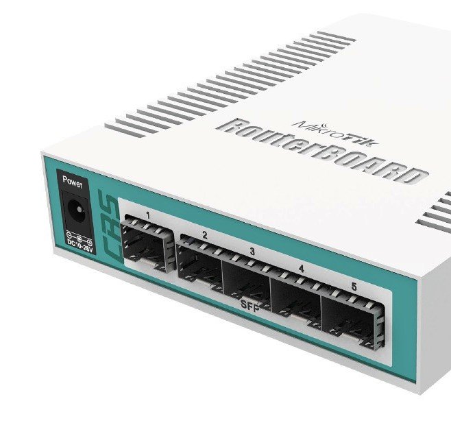 MikroTik CRS106-1C-5S, Cloud Router Switch - obrázek produktu