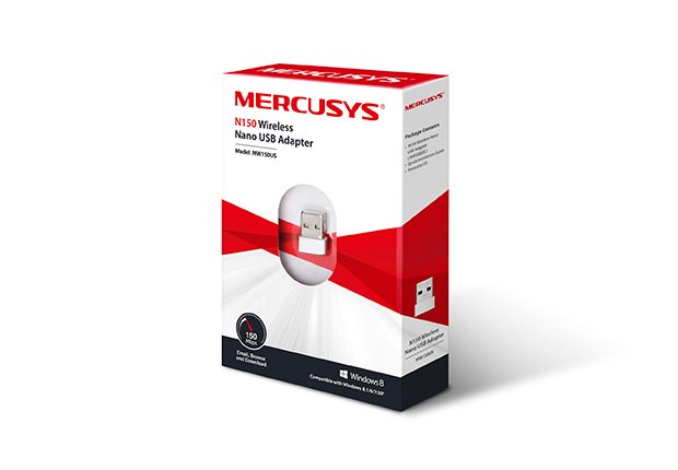 Mercusys MW150US N150 Wireless Nano USB Adapter USB 2.0 - obrázek č. 1