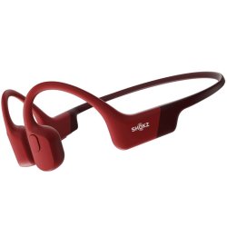 Shokz OpenRun Bluetooth sluchátka před uši, červená - obrázek produktu