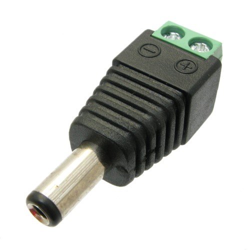 DCSV21  DC napájecí konektor 2.1mm se svorkovnicí - male - obrázek produktu