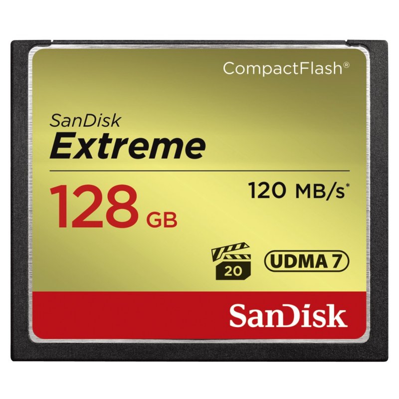 SanDisk Extreme/ CF/ 128GB - obrázek produktu