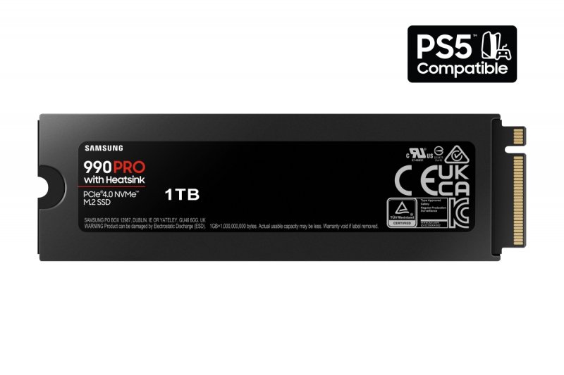 Samsung 990 PRO/ 1TB/ SSD/ M.2 NVMe/ Heatsink/ 5R - obrázek č. 1