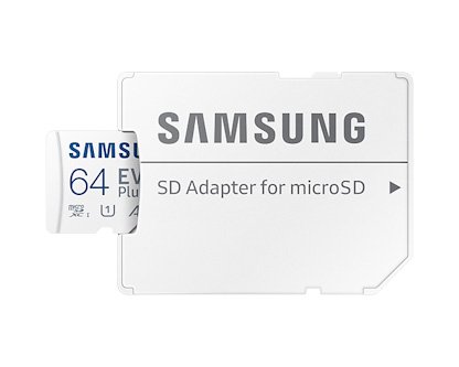 Samsung EVO Plus/ micro SDXC/ 64GB/ 130MBps/ UHS-I U1 /  Class 10/ + Adaptér - obrázek č. 1
