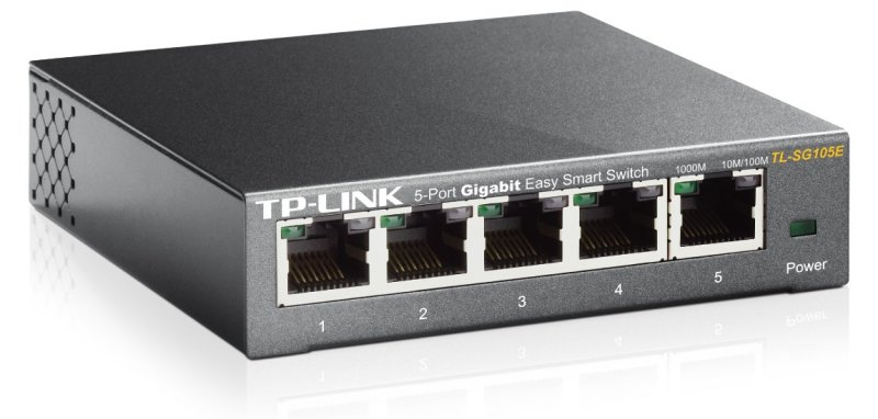 TP-Link TL-SG105E 5-Port Gigabit Easy Smart Switch - obrázek č. 1