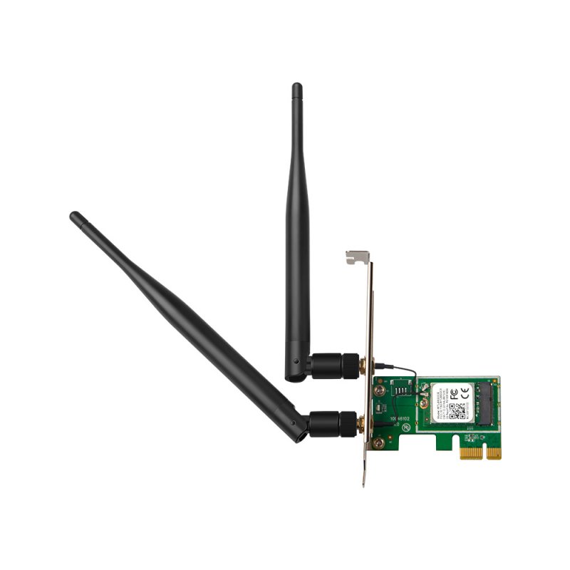 Tenda E12 Wireless AC1200 PCI Express Adapter 1167 Mbps, 2x 5 dBi, Windows 10/ 11, PCIe, autoinstall - obrázek č. 3