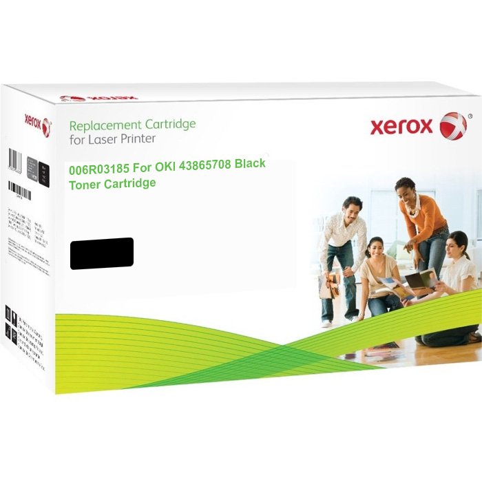 XEROX toner kompat. s OKI 43865708, 8 000 str, bk - obrázek produktu