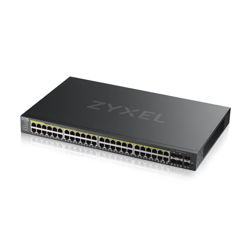 ZYXEL GS2220-50HP,48port Gb L2 Switch,1 GbE Uplink, PoE - obrázek produktu