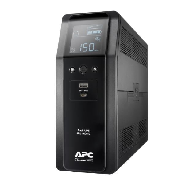 APC Back UPS Pro BR 1600VA, Sinewave,8 Outlets, AVR, LCD interface - obrázek produktu