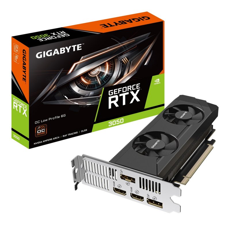 GIGABYTE GeForce RTX 3050 Low Profile/ OC/ 6GB/ GDDR6 - obrázek č. 6