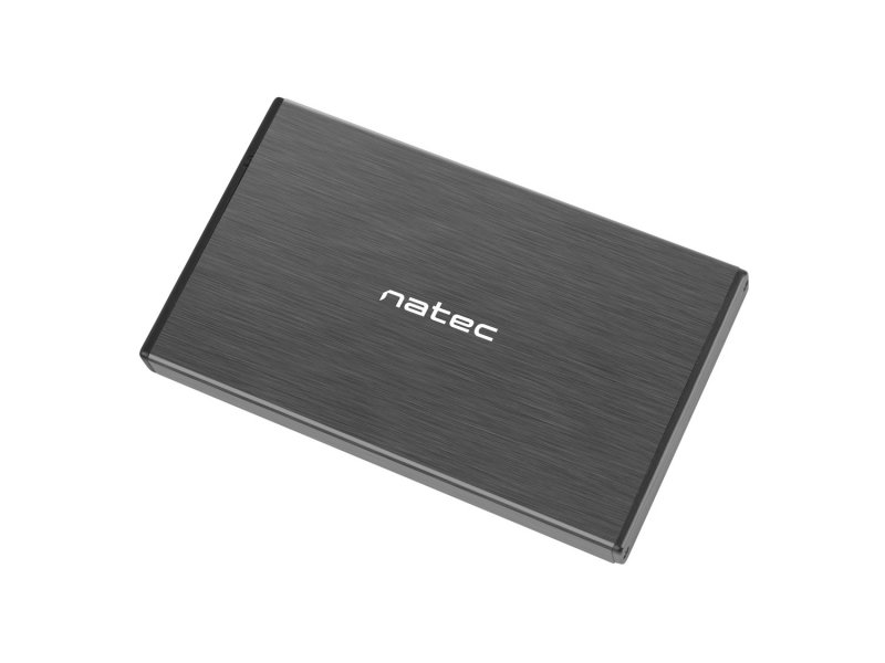Externí box pro HDD 2,5" USB 3.0 Natec Rhino Go, černý, hliníkové tělo - obrázek č. 4