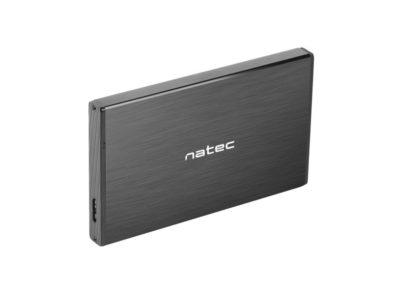 Externí box pro HDD 2,5" USB 3.0 Natec Rhino Go, černý, hliníkové tělo - obrázek č. 2
