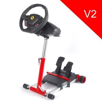 Wheel Stand Pro, stojan na volant a pedály pro Thrustmaster SPIDER, T80/ T100,T150,F458/ F430, červený - obrázek produktu